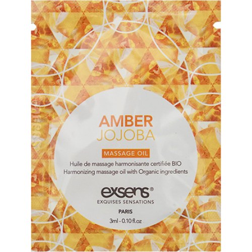 Olje za masažo Exsens Amber Jojoba 3 ml z naravnimi sestavinami