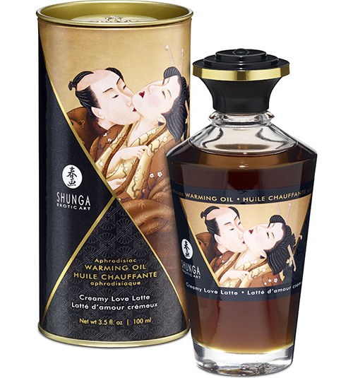 Olje za masažo Shunga Creamy Love Latte 100 ml
