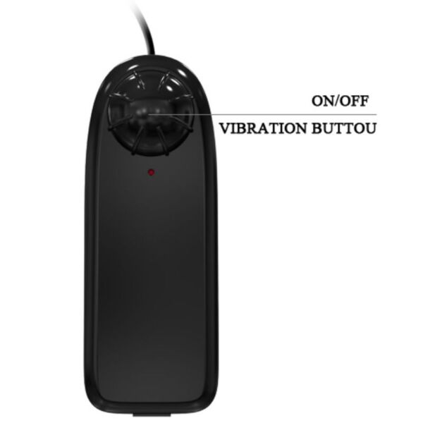 Realističen vibrator Baile Arbitrariness s priseskom na dnu