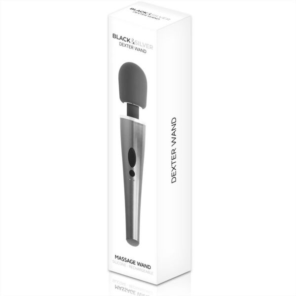 Masažna palica Black&Silver Dexter