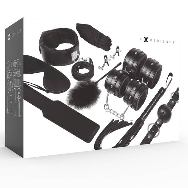 Experience BDSM Fetish Kit s pripadajočimi dodatki za bondage