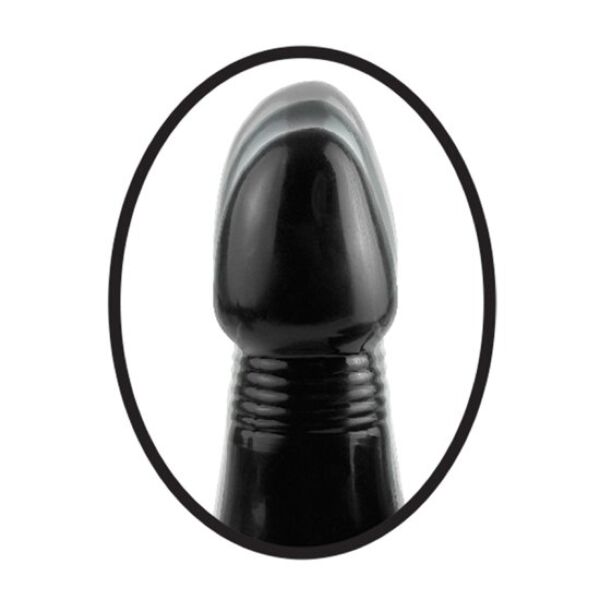 Analni čep z vibracijo Anal Fantasy Vibrating Thruster znamke Pipedream s podstavkom s priseskom