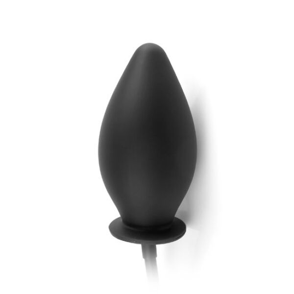 Napihljiv analni čep Anal Fantasy Inflatable Silicone Plug z ročno tlačilko na balonček
