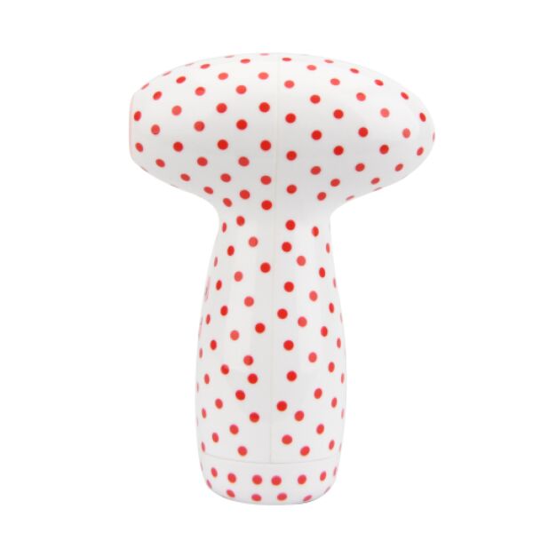 Sesalni stimulator klitorisa in vibrator Loving Joy 2 in 1 Polka Dot s potiskom pik
