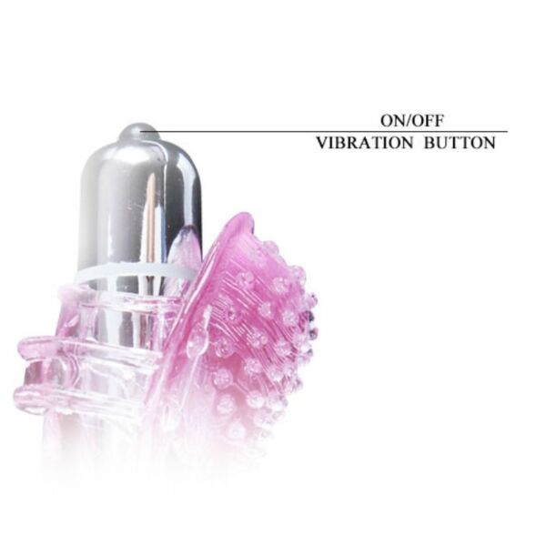 Vibrator za prst Baile s teksturirano površino