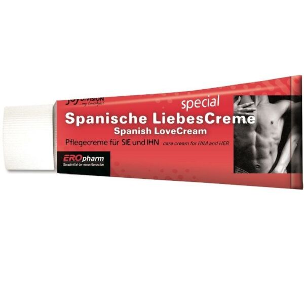 Embalaža intimne kreme EROpharm Crema del Amor Española special, 40 ml