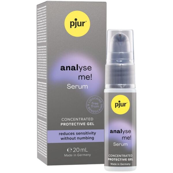Steklenička z 20 ml analnega seruma pjur analyse me! Serum