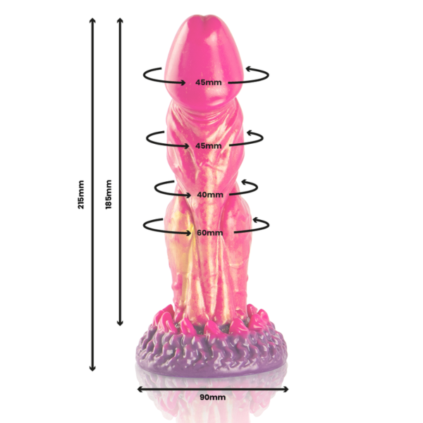 Dildo EPIC Cerberus s široko podlago
