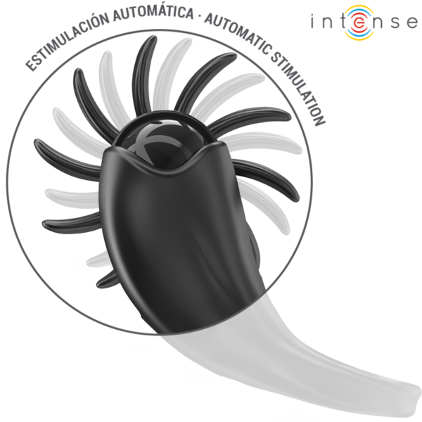 Vibracijski obroček Intense Mabel s stimulatorjem klitorisa