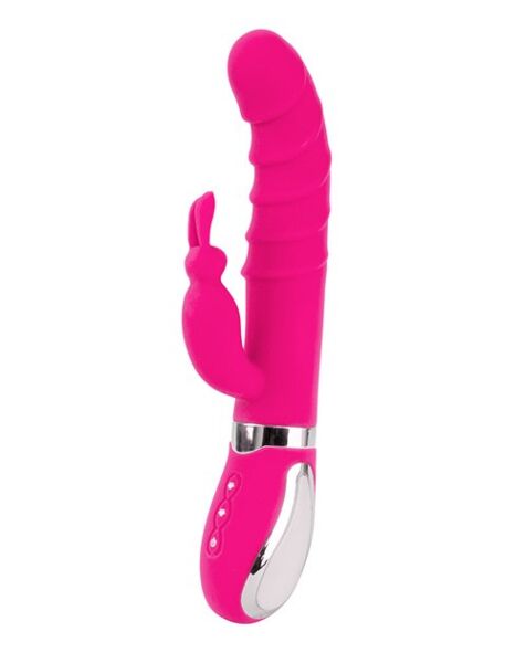 Rabbit vibrator S Pleasures Realistic, na voljo v barvah roza in lila
