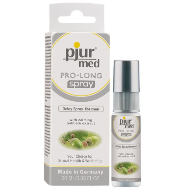 Steklenička zakasnilnega spreja pjur med PRO-LONG, 20 ml