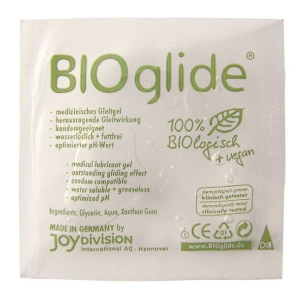 Monodoza lubrikanta na vodni osnovi Joydivision BIOglide, 3 ml