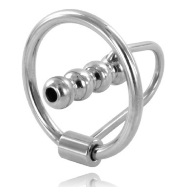 Obroček za glavico Metal Hard 30 mm z uretralnim čepom