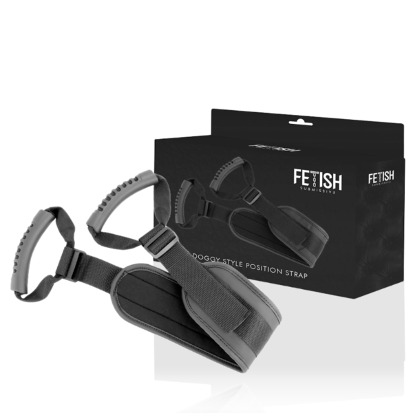 Podložen strap-on pas Fetish Submissive Doggy Style Harness z nastavljivimi trakovi