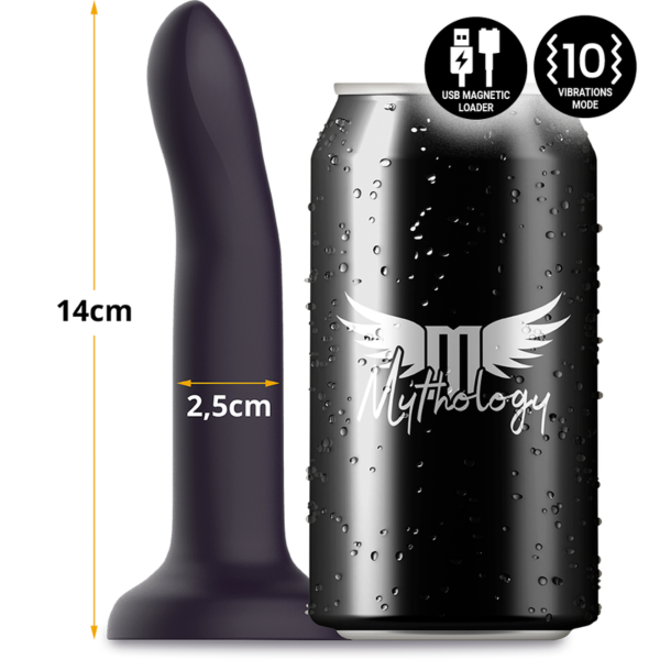 Vibrator Mythology Duman Mystic S v vijolični barvi s priseskom na dnu