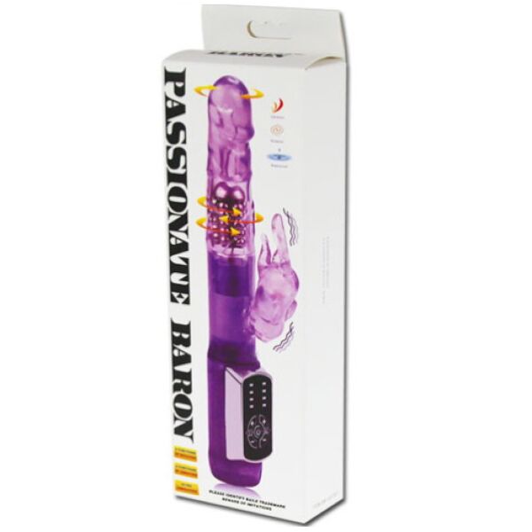Vibrator rabbit Baile Passion Baron z upravljalno ploščo na dotik
