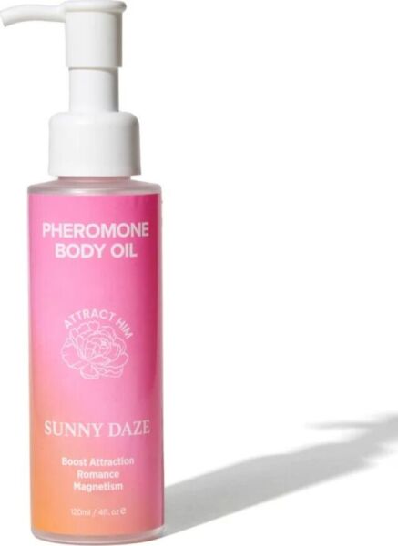 Telesno olje s feromoni Eye of Love Bloom, 120 ml, v vonjih Lilac Dream in Sunny Daze