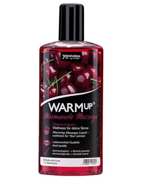 Embalaža masažnega olja s toplotnim učinkom Joydivision WARMup, 150 ml
