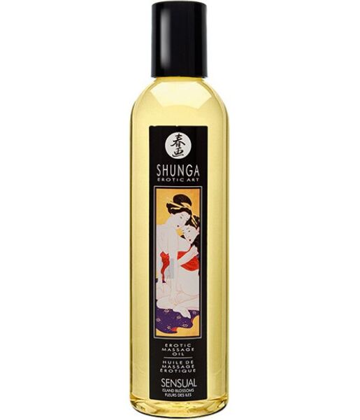 Erotično masažno olje Shunga Erotic Massage Oil, tester 60 ml