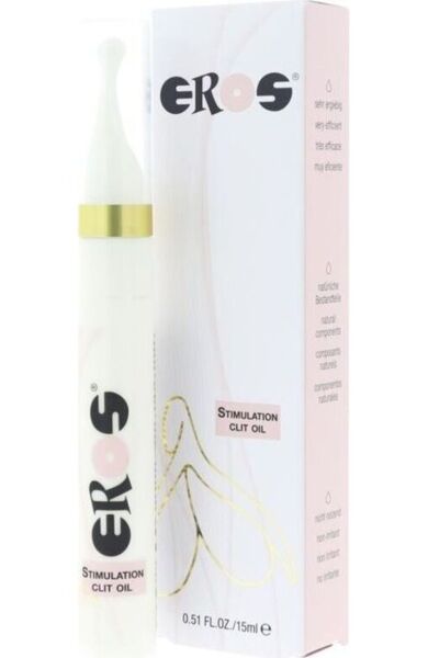 Steklenička stimulacijskega olja EROS Stimulation Clit Oil, 15 ml