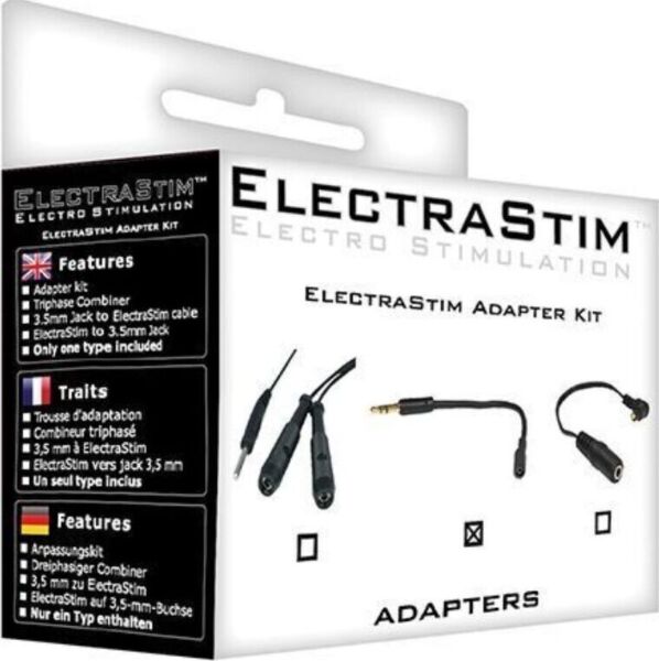 Adapter ElectraStim z ženskim priključkom 3,5 mm za igrače za elektrostimulacijo