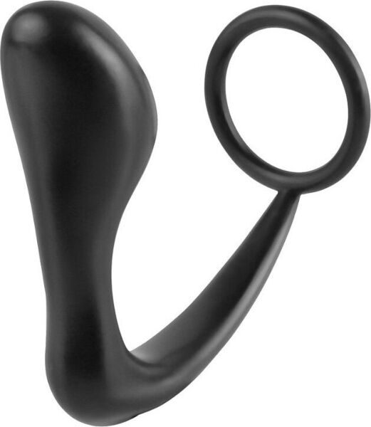 Analni čep z obročkom za penis Anal Fantasy Ass-Gasm Penis Ring