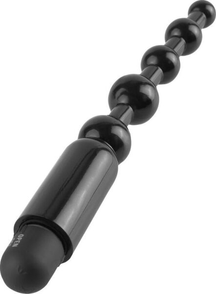 Analne kroglice Anal Fantasy Flexa-Pleaser Power Beads znamke Pipedream z upogljivo osjo in dnom z izbirnikom