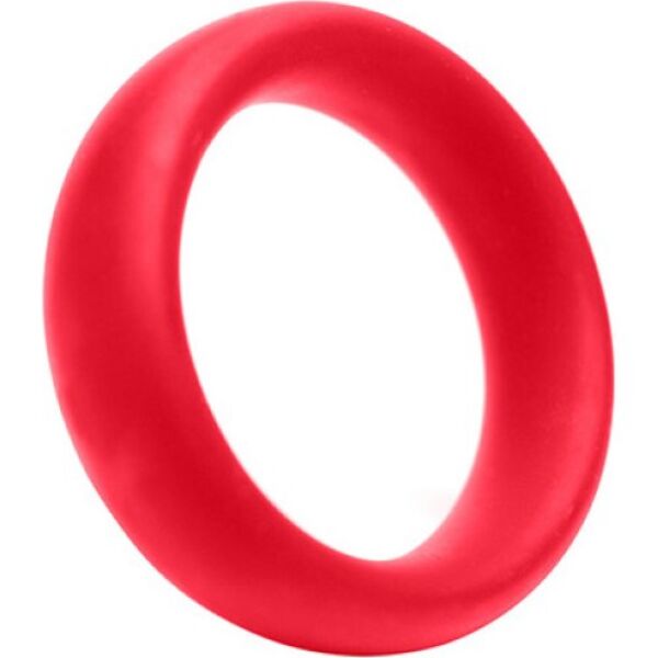 Obroček za penis Tantus Medio Cockring iz rdečega silikona