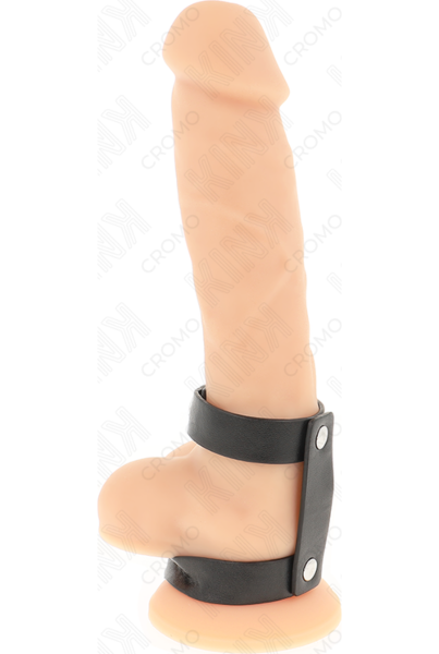 Nastavljiv dvojni obroček za penis Kink