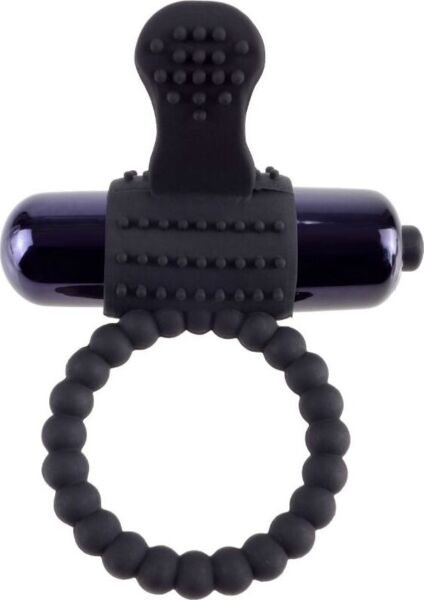 Vibracijski obroček Fantasy C-Ringz Super Ring znamke Pipedream z mini vibratorjem in jezičkom z izboklinami