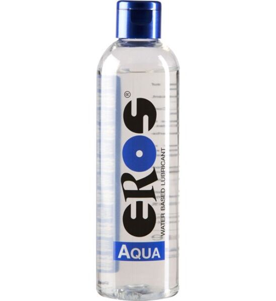 Steklenička lubrikanta na vodni osnovi Eros Aqua, 250 ml