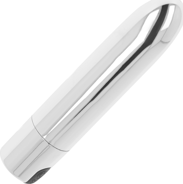 Mini vibrator OHMAMA Silver z 10 načini vibracij