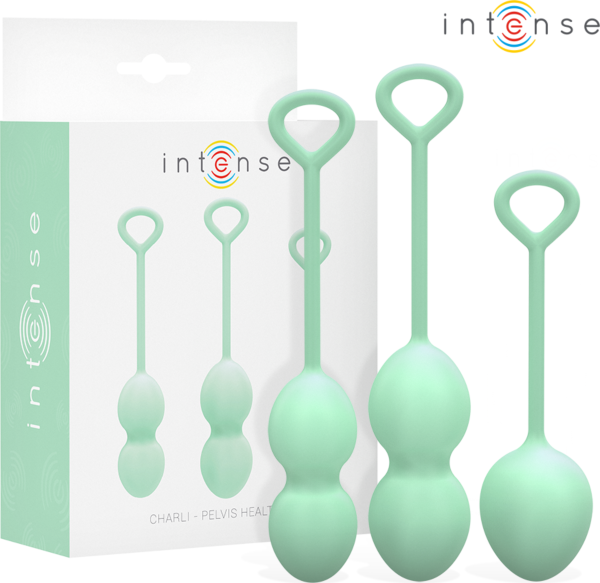 Komplet vaginalnih kroglic Intense Charli s tremi kroglicami