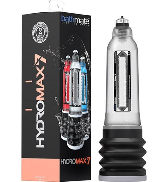 Črpalka za penis Bathmate Hydromax 7 z valjem in mehom