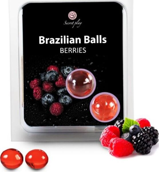 Kroglice z masažnim oljem Secret Play Brazilian Balls
