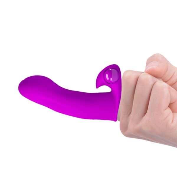 Vibrator za prst Pretty Love, silikonski nastavek za en prst