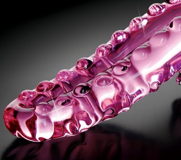 Stekleni dildo iz pihanega stekla Pipedream Icicles N. 24
