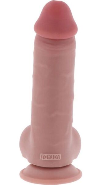 Realističen dildo Get Real Deluxe Extra Thick z modi in priseskom