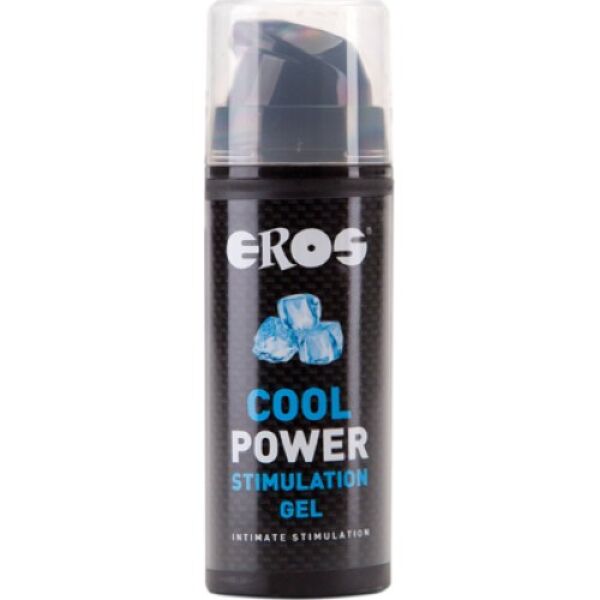Steklenička z dozirnikom stimulativnega gela Eros Cool Power 30 ml