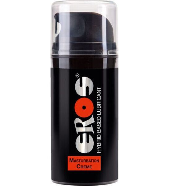 Posoda z dozirnikom kreme za masturbacijo EROS Classic Masturbation Creme 100 ml