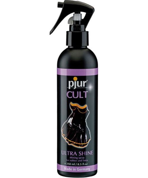 Sprej za sijaj lateksa Pjur Cult Ultra Shine 250 ml za lateksna in gumijasta oblačila