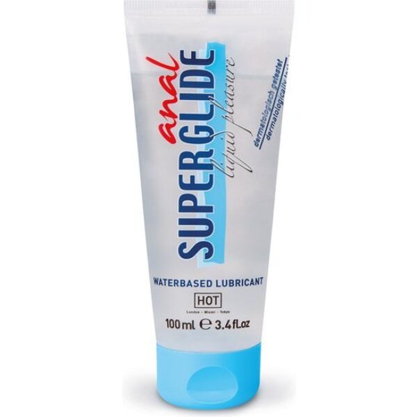 Analni lubrikant HOT Anal Superglide Liquid Pleasure, 100 ml
