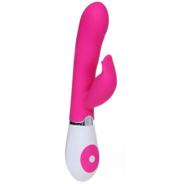 Silikonski rabbit vibrator Pretty Love Felix s krakom za klitoris