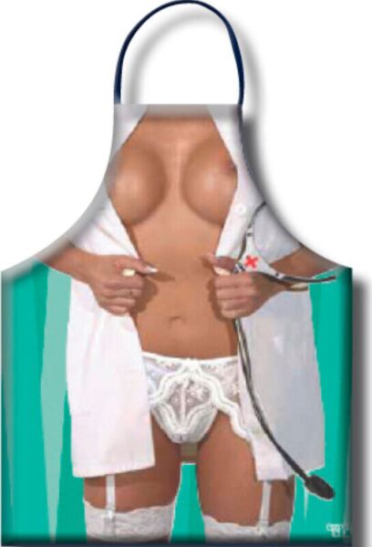 Predpasnik Medicinska sestra Diverty Sex z erotično ilustracijo medicinske sestre