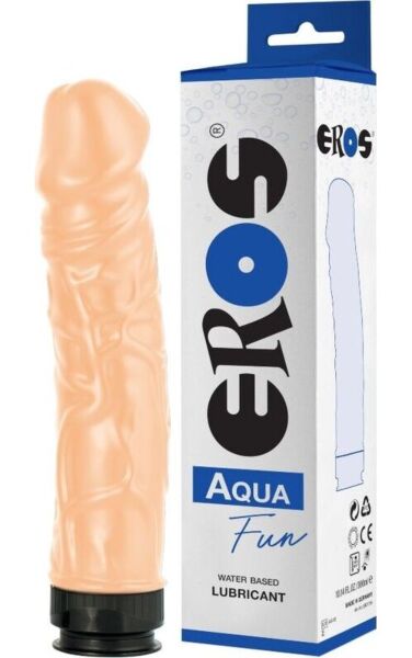 Dildo Eros Aqua Fun z realističnim videzom in teksturirano površino