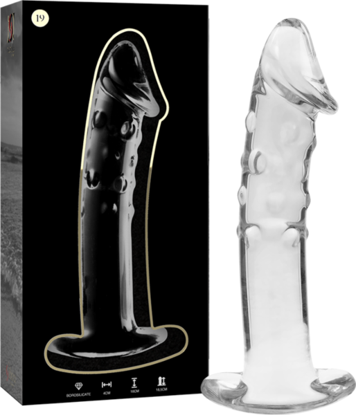 Stekleni dildo Nebula Model 19 znamke Ibiza
