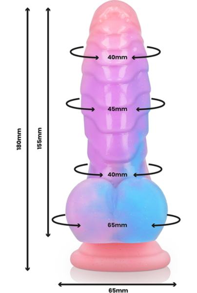 Dildo EPIC Empusa s podstavkom s priseskom
