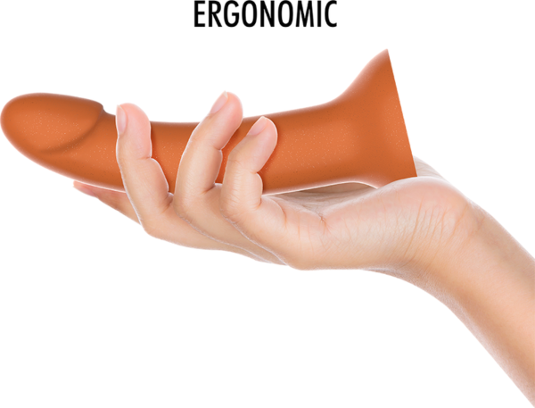 Zlat dildo Mythology Rune Royal M s podstavkom s priseskom