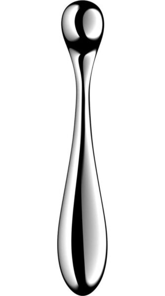 Dildo iz nerjavnega jekla Satisfyer Star Force 4, srebrn
