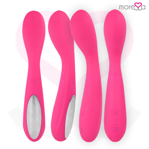 Vibrator za G-točko Moressa Druso, tanek, z debelejšo konico